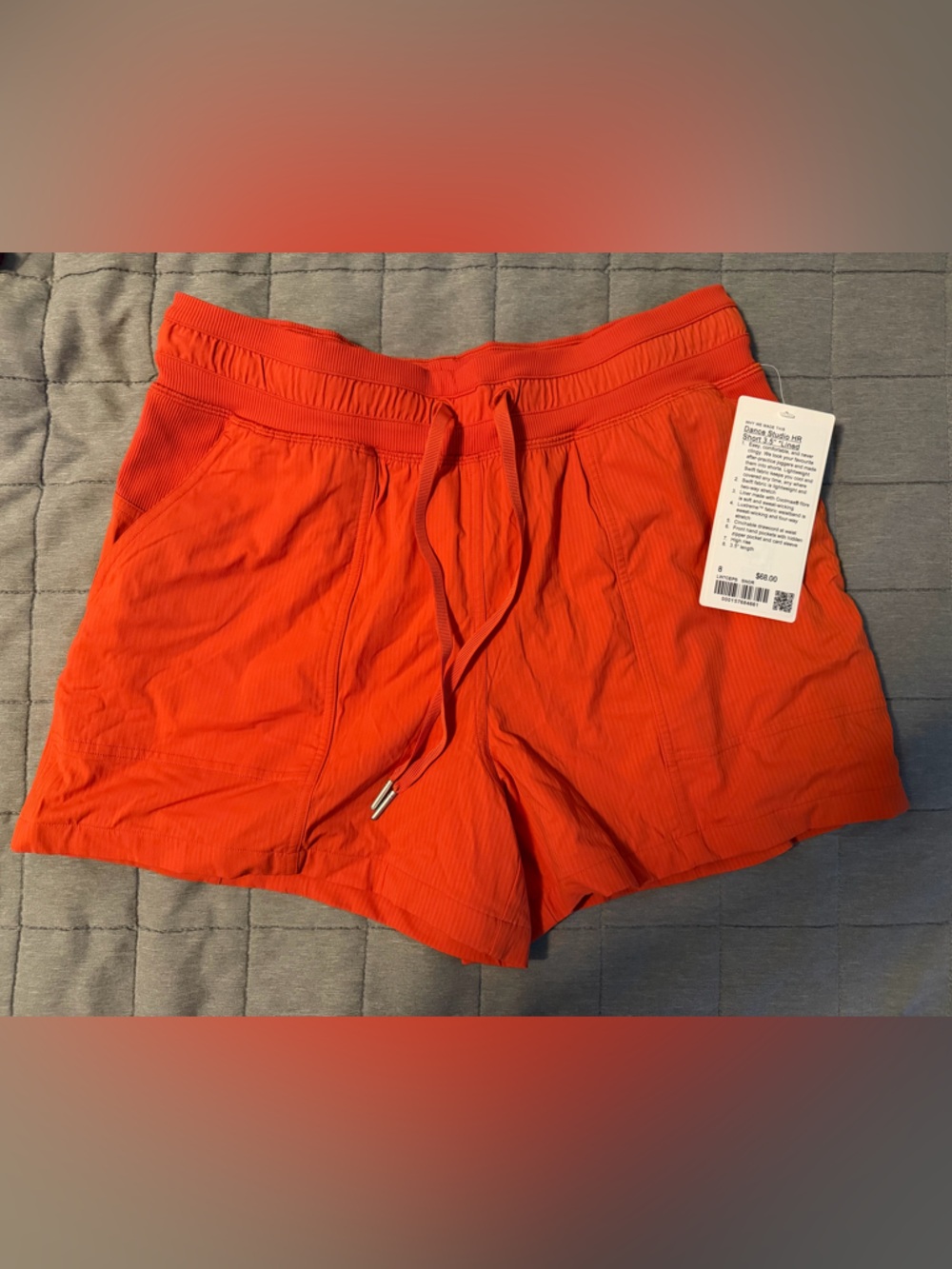Lululemon - Dance Studio High Rise 3.5” Shorts - Size 8